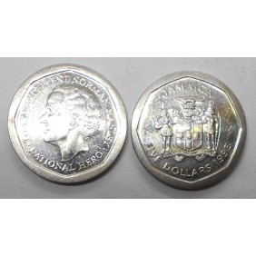 JAMAICA 5 Dollars 1995...