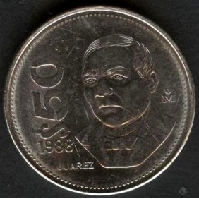 MEXICO 50 Pesos 1988