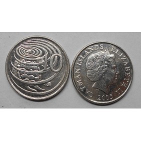 CAYMAN ISLANDS 10 Cents 2005