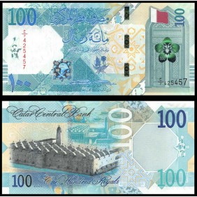 QATAR 100 Riyals 2020