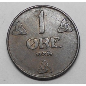 NORWAY 1 Ore 1914