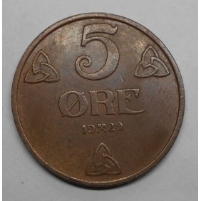 NORWAY 5 Ore 1929