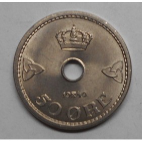 NORWAY 50 Ore 1940
