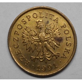 POLAND 5 Groszy 1991