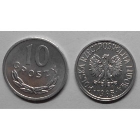 POLAND 10 Groszy 1985