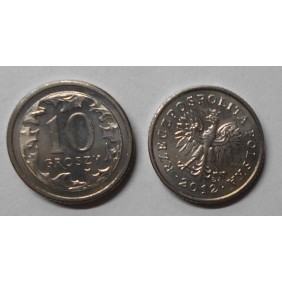 POLAND 10 Groszy 2012