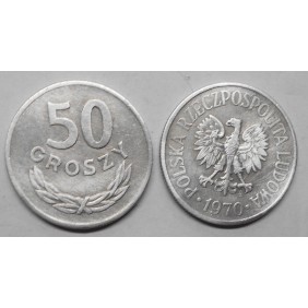 POLAND 50 Groszy 1970