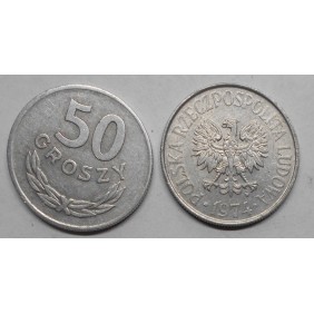 POLAND 50 Groszy 1974