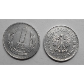 POLAND 1 Zloty 1974