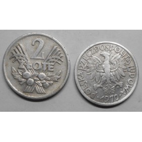 POLAND 2 Zlote 1970