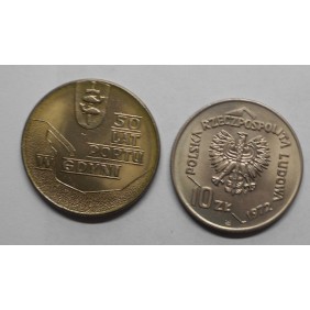 POLAND 10 Zlotych 1972...