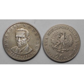 POLAND 20 Zlotych 1975...