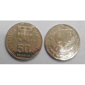 PORTUGAL 50 Escudos 1986