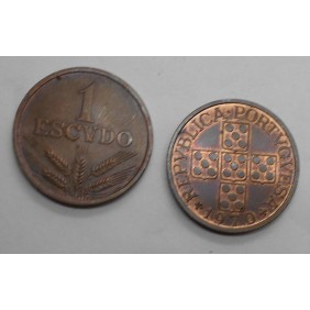 PORTUGAL 1 Escudo 1970