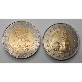 PORTUGAL 100 Escudos 1992...