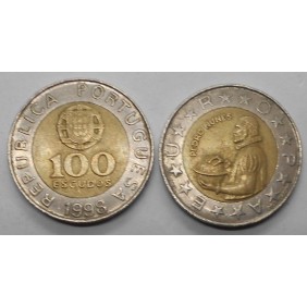 PORTUGAL 100 Escudos 1998...