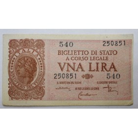 1 Lira 23.11.1944 Di Cristina