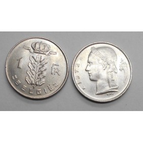 BELGIUM 1 Franc 1972 Belgie