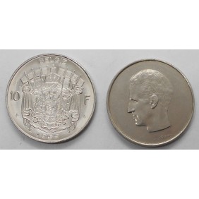 BELGIUM 10 Francs 1969 Belgie