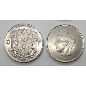 BELGIUM 10 Francs 1969...