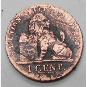 BELGIUM 1 Centime 1870