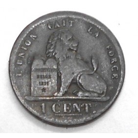 BELGIUM 1 Centime 1838 rare
