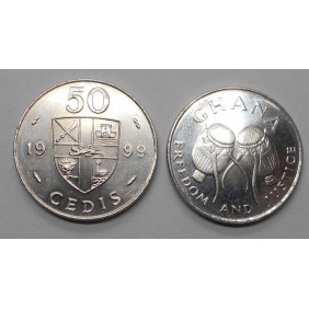 GHANA 50 Cedis 1999