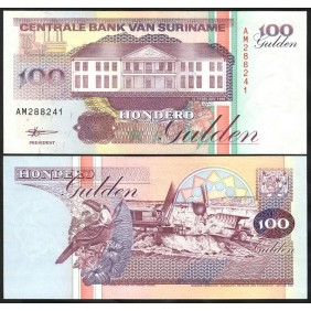 SURINAME 100 Gulden 1998