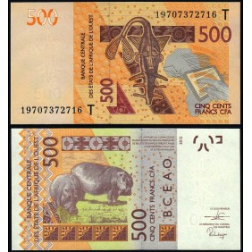 TOGO (W.A.S.) 500 Francs 2019