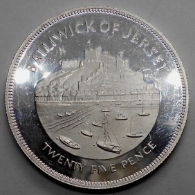 JERSEY 25 Pence 1977...