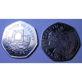 JERSEY 50 Pence 2012