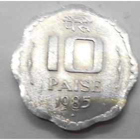 INDIA 10 Paise 1985 B