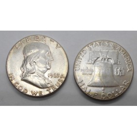 USA Half Dollar Franklin...
