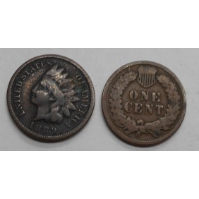 USA 1 Cent 1889 Indian Head