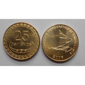 EAST TIMOR 25 Centavos 2006