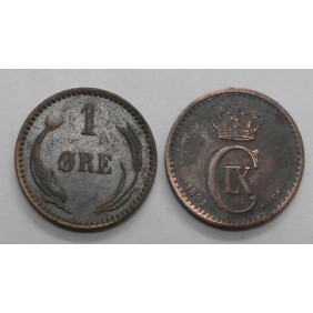 DENMARK 1 Ore 1891