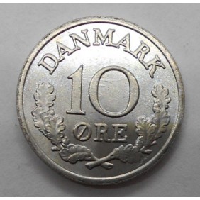DENMARK 10 Ore 1965