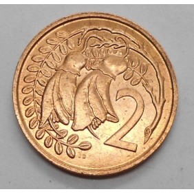 NEW ZEALAND 2 Cents 1971