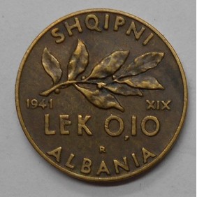 ALBANIA 0,10 Lek 1941