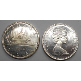 CANADA 1 Dollar 1966 AG