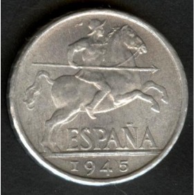 SPAIN 10 Centimos 1945