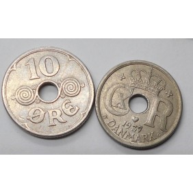 DENMARK 10 Ore 1937