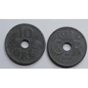 DENMARK 10 Ore 1943