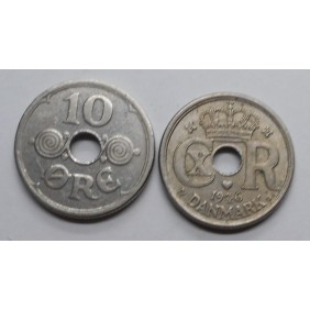 DENMARK 10 Ore 1946