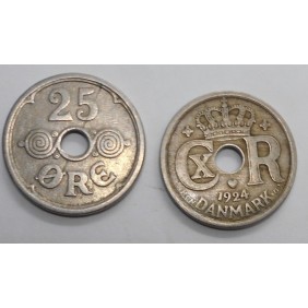 DENMARK 25 Ore 1924