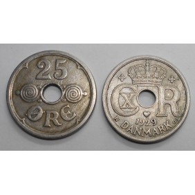 DENMARK 25 Ore 1929