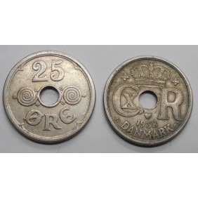 DENMARK 25 Ore 1938