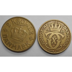 DENMARK 2 Kroner 1925