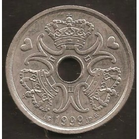 DENMARK 2 Kroner 1999