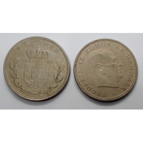 DENMARK 5 Kroner 1960